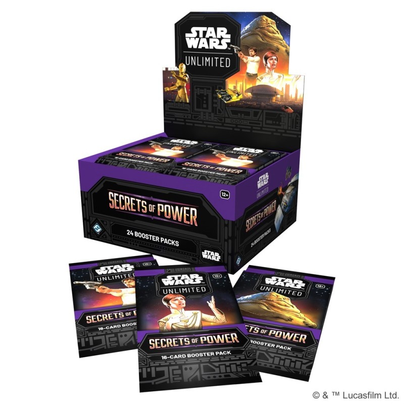 Star Wars: Unlimited Card Game - Secrets of Power - Booster Box