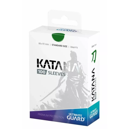 Ultimate Guard Katana Sleeves - Standard Size Green (Zielony)