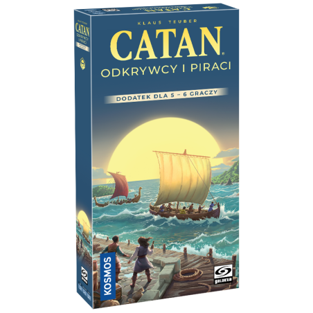 Catan - Odkrywcy i Piraci,  dodatek dla 5-6 graczy (2025)
