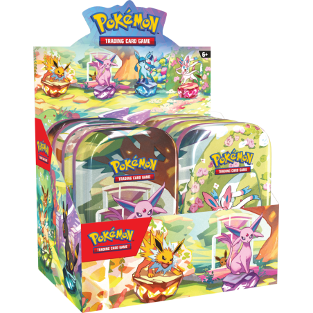 Pokemon TCG Prismatic Evolutions Mini Tin x8 (Seled Bundle)