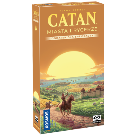 Catan - Miasta i Rycerze, dodatek dla 5-6 graczy (2025)