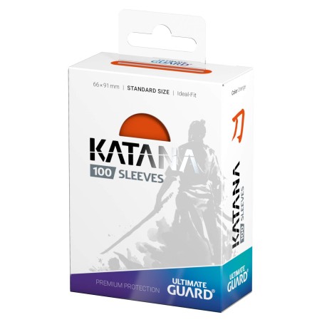 Ultimate Guard Katana Sleeves - Standard Size Orange (Pomarańczowy)