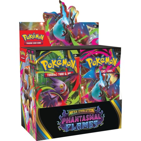 Pokemon TCG: Mega Evolution: Phantasmal Flames - Booster Box