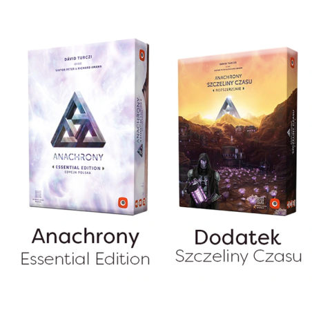 Anachrony Essential Edition + Anachrony: Szczeliny Czasu (Pakiet Polska Edycja)
