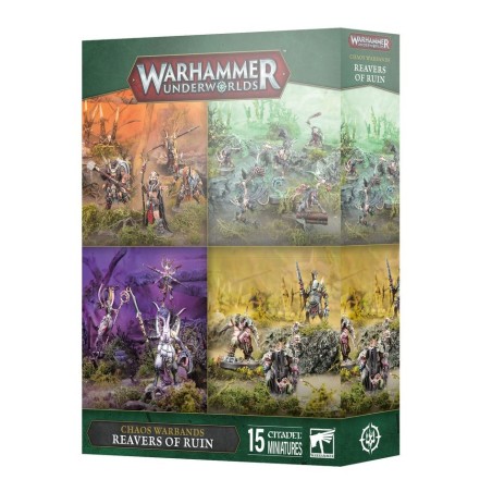 Warhammer Underworlds 4 armie: Chaos Warbands: Reavers of Ruin