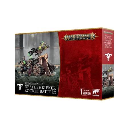 Warhammer Age of Sigmar Helsmith of Hashut: Deathshrieker Rocket Battery/Tormentor Bombard