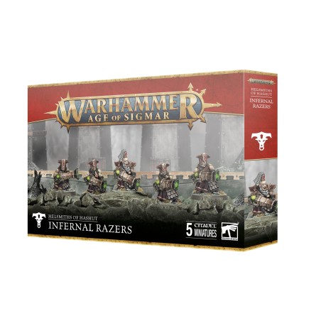 Warhammer Age of Sigmar Helsmith of Hashut: Infernal Razers