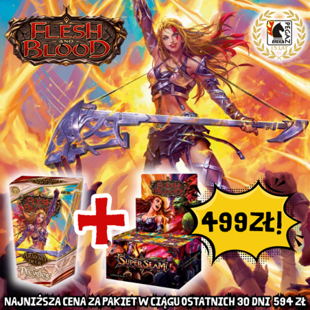 Flesh and Blood Booster Box Super Slam + Armory Deck Pleiades PAKIET PROMO