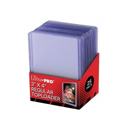 3" X 4" Clear Regular Toploader: 1 plastikowe opakowanie na kartę
