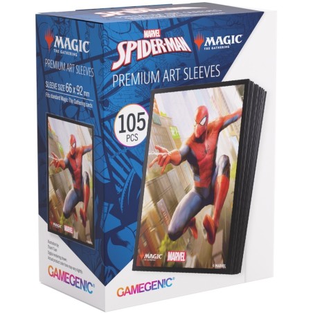 Koszulki na karty MTG- Marvel's Spider-Man - Premium Art Sleeves - Spider Man