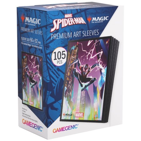 Koszulki na karty MTG- Marvel's Spider-Man - Premium Art Sleeves - Miles Morales