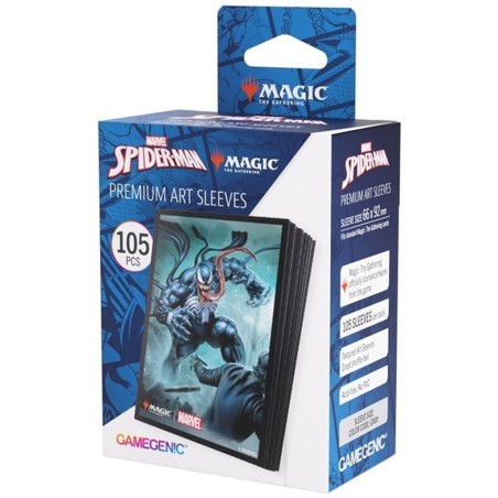 Koszulki na karty MTG- Marvel's Spider-Man - Premium Art Sleeves - Venom
