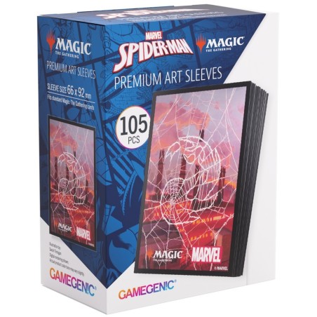 Koszulki na karty MTG- Marvel's Spider-Man - Premium Art Sleeves - Mountain