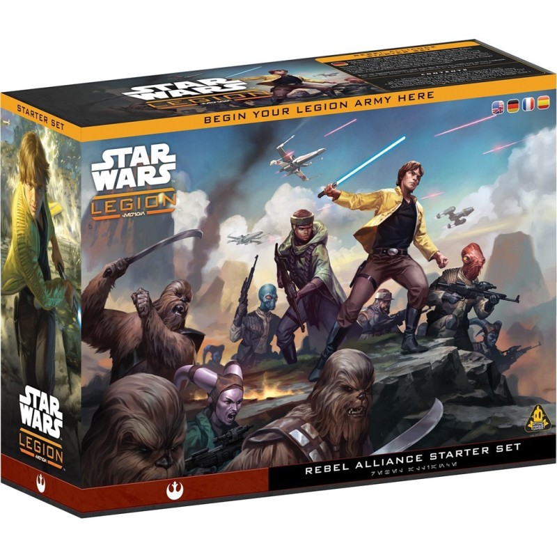 Star Wars: Legion 2.0 - Rebel Alliance Starter Set +HONDO promo