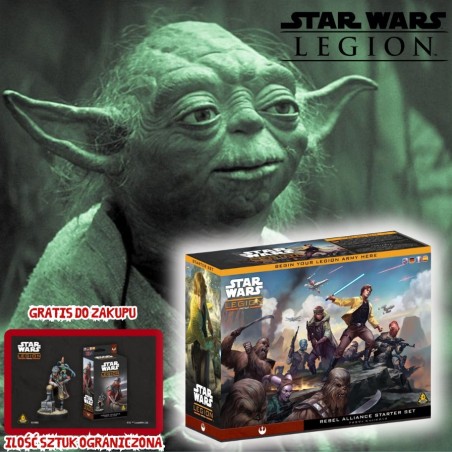 Star Wars: Legion 2.0 - Rebel Alliance Starter Set +HONDO promo