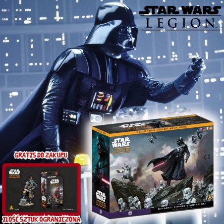 Star Wars Legion 2.0: Galactic Empire Starter Set +HONDO figurka