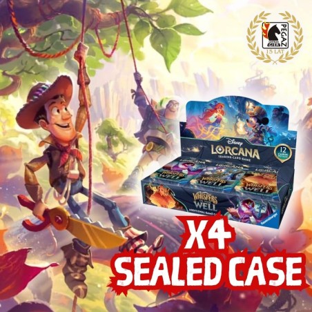 Disney Lorcana TCG: Whispers in the Well Booster Case SEALED