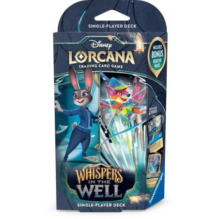 Lorcana TCG S10 Whispers in the Well Deck Judy Hopps and Robin Hood