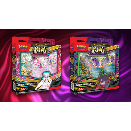Pakiet 2 talii Pokemon TCG: Mega Battle Deck - Mega Diancie ex/Gengar ex