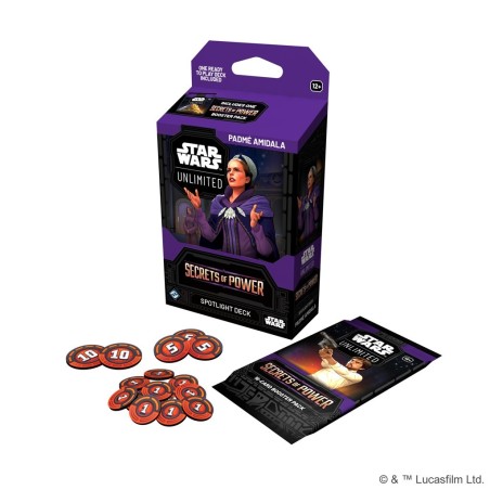 Star Wars: Unlimited Card Game - Secrets of Power - Padme Amidala Spotlight Deck