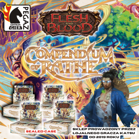 Flesh and Blood TCG The Compendium of Rathe Booster Case