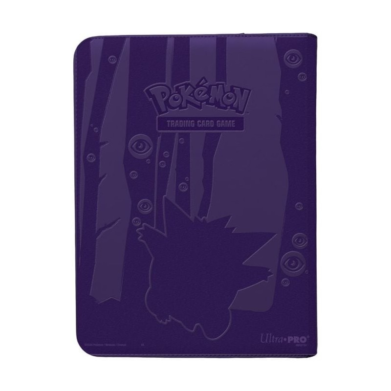 Oryginalny Pokemon TCG: Album na 480 kart Ultra Pro Elite Series: Gengar 12-Pocket Zippered PRO Binder