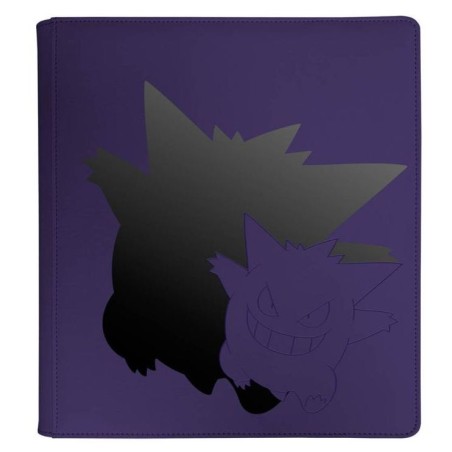 Oryginalny Pokemon TCG: Album na 480 kart Ultra Pro Elite Series: Gengar 12-Pocket Zippered PRO Binder