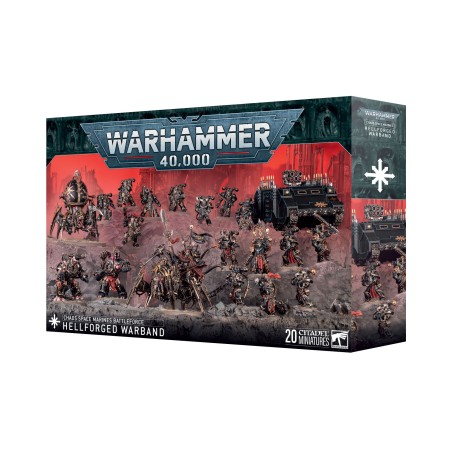 Warhammer 40.000 Chaos Space Marines Battleforce: Hellforged Warband