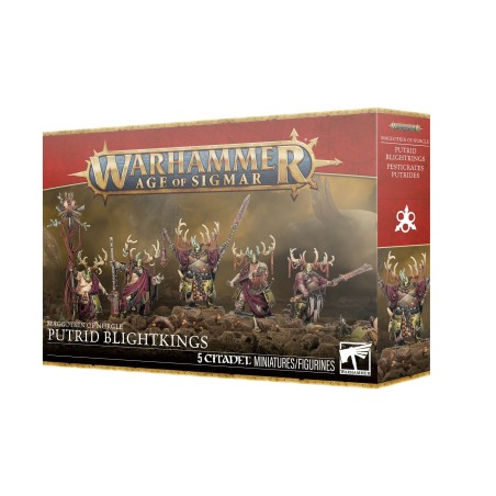 Warhammer Age of Sigmar Maggotkin of Nurgle Putrid Blightkings