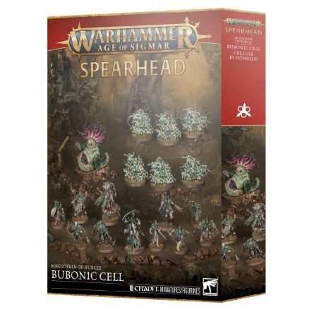 Warhammer Age of Sigmar Spearhead: Maggotkin of Nurgle – Bubonic Cell