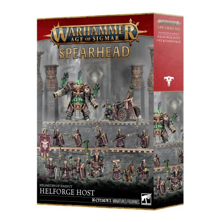 Warhammer Age of Sigmar Spearhead: Helsmiths of Hashut – Helforge Host