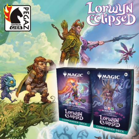 Magic: The Gathering® |Lorwyn Eclipsed Pakiet Commander Deck - Blight Curse & Dance of The Elements