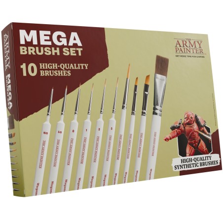 The Army Painter: Wargames Mega Brush Set