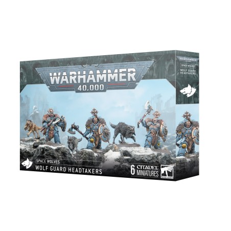 Warhammer 40.000: Space Wolves Wolf Guard Headtakers