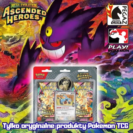 Pokemon TCG: Ascended Heroes - Trainer's 2-pack Blister Larry's Komala