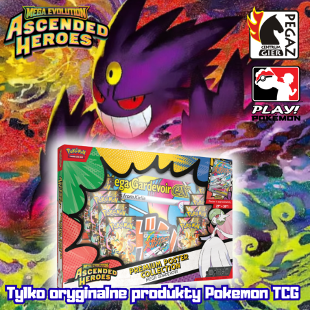 Pokemon TCG: Mega Evolution - Ascended Heroes - Premium Poster Collection - MEGA Gardevoir
