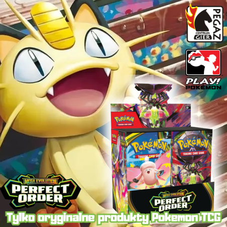 Pokemon TCG: Mega Evolution - Perfect Order - Booster Box SEALED
