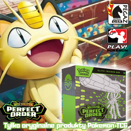 Pokemon TCG: Mega Evolution - Perfect Order - ELITE TRAINER BOX