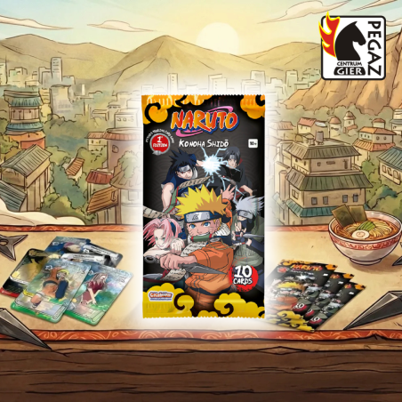 Naruto Mythos TCG Kohona Shido Booster Pack (FIRST EDITION LIMITED)