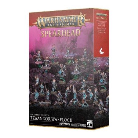 Warhammer Age of Sigmar Spearhead: Disciples of Tzeentch: Tzaangor Warflock