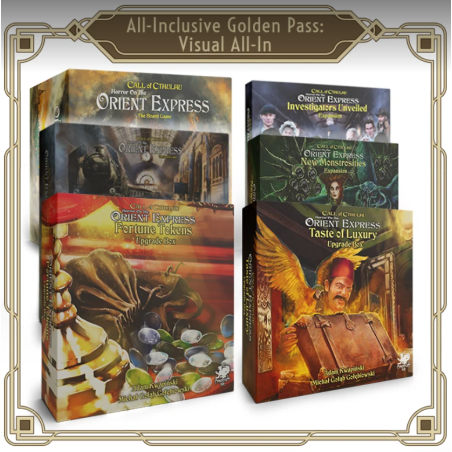Horror w Orient Expresie - Gra Planszowa - Kickstarter Visual-All-In