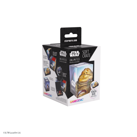 Gamegenic: Star Wars Unlimited - Soft Crate 60+ - Jabba/Leia