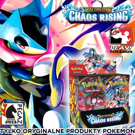 Pokemon TCG: Mega Evolution - Chaos Rising - Booster Box SEALED