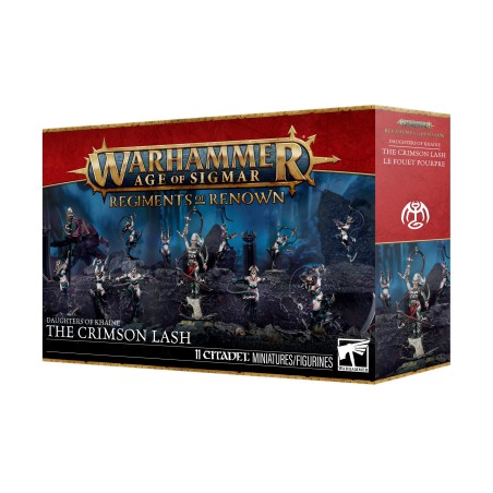 Warhammer Age of Sigmar: Daughters of Khaine – Regiment of Renown: The Crimson Lash