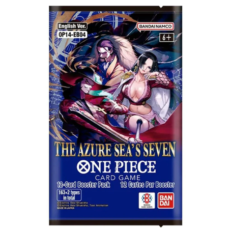 One Piece TCG OP14 Booster Pack: The Azure Sea's Seven