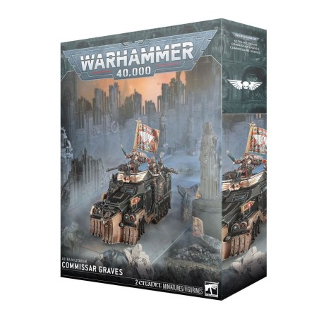 Warhammer 40.000 – Astra Militarum: Commissar Graves