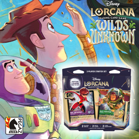 Disney Lorcana TCG: Wilds Unknown Two Player Starter Deck