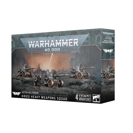 Warhammer 40.000 Krieg Heavy Weapons Squad – Astra Militarum