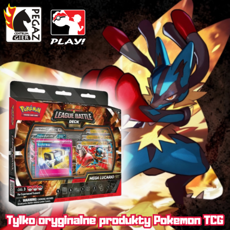 Talia do gry Pokemon TCG: Mega Lucario ex League Battle Deck
