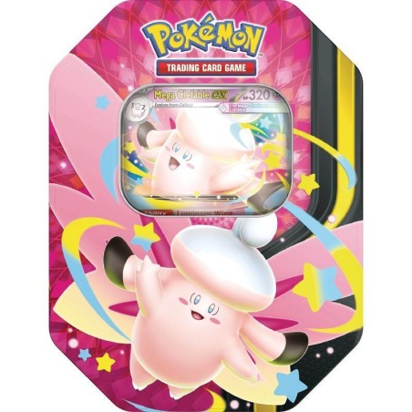 Pokémon TCG: Mega Moonlit Tin - Clefable EX